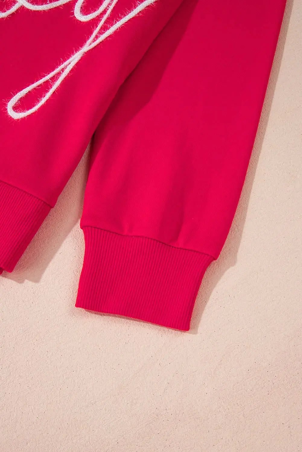 Cozy red Santa baby sweatshirt - Love Salve